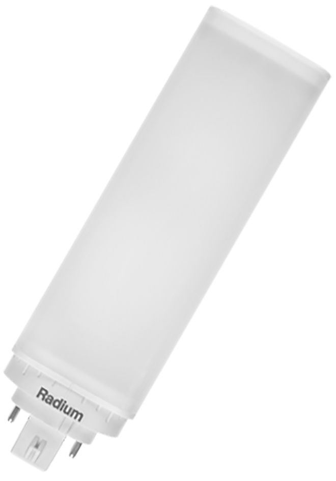 LED-Röhrenlampe GX24q-2 18W 4000K 800lm E ws mattiert 130° AC Ø45x120mm 220-240V