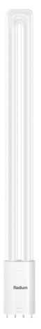 LED-Röhrenlampe 2G11 18W 4000K 2300lm E ws mattiert 140° AC Ø44x413mm 220-240V