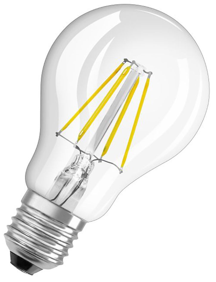 LED-Lampe FM E27 A40 4W 4000K 470lm E kl 300° Filamentlampe ws AC Ø60x105mm