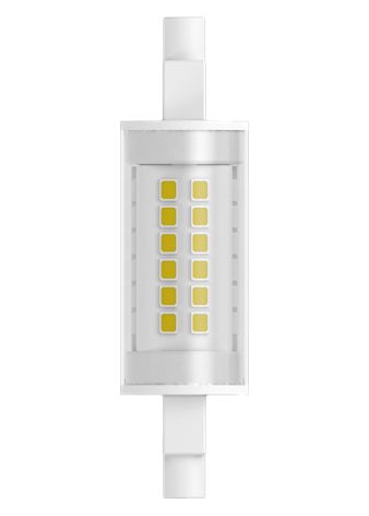 LED-Röhrenlampe R7s 7W 2700K 806lm E kl 300° ws AC Ø29x78mm 220-240V