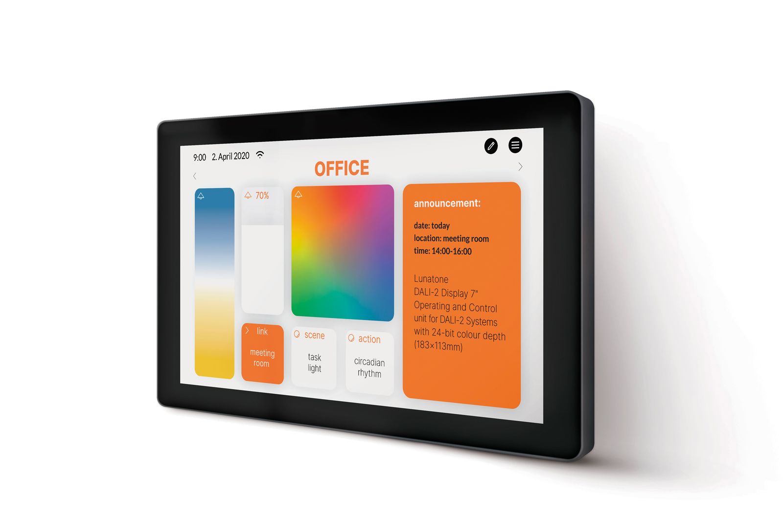 Controll-Panel 4W IP20