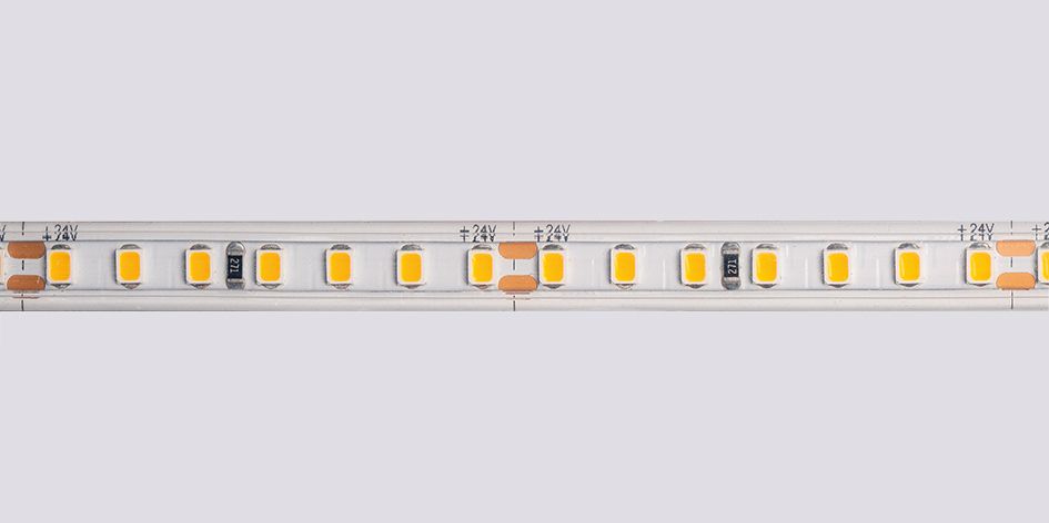LED-Lichtband 9,6W/m ws 2700K 140Stk/m IP66 LED nicht austauschbar 5000mm DC