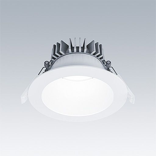 LED-Einbaustrahler 25,4W 4000K 3222lm Konv ws mt 1LED Alu IP44 RF:matt