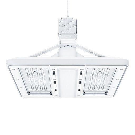 LED-Hallenleuchte 98,7W 4000K 17460lm Konv DALI 1LED sym Dimmung DALI IP64