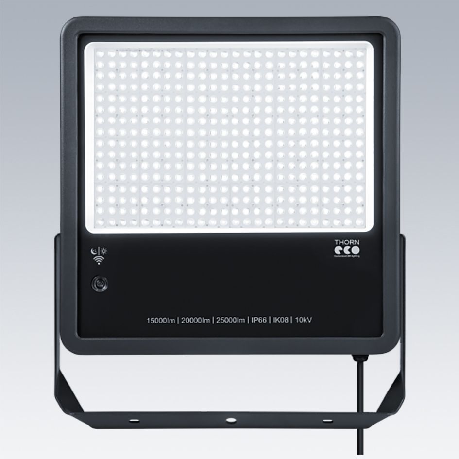 LED-Anbaustrahler 190W 4000K 25000lm Alu Konv anth 1LED IP66 mt Direktans