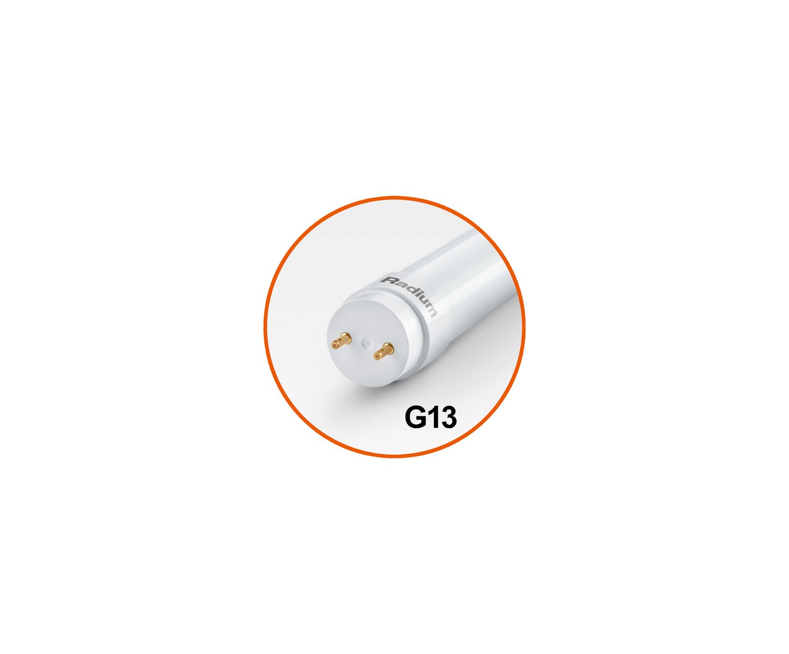LED-Röhrenlampe G13 T8 36W 4000K ws 160° 1772-3418lm C mattiert dimmbar DC