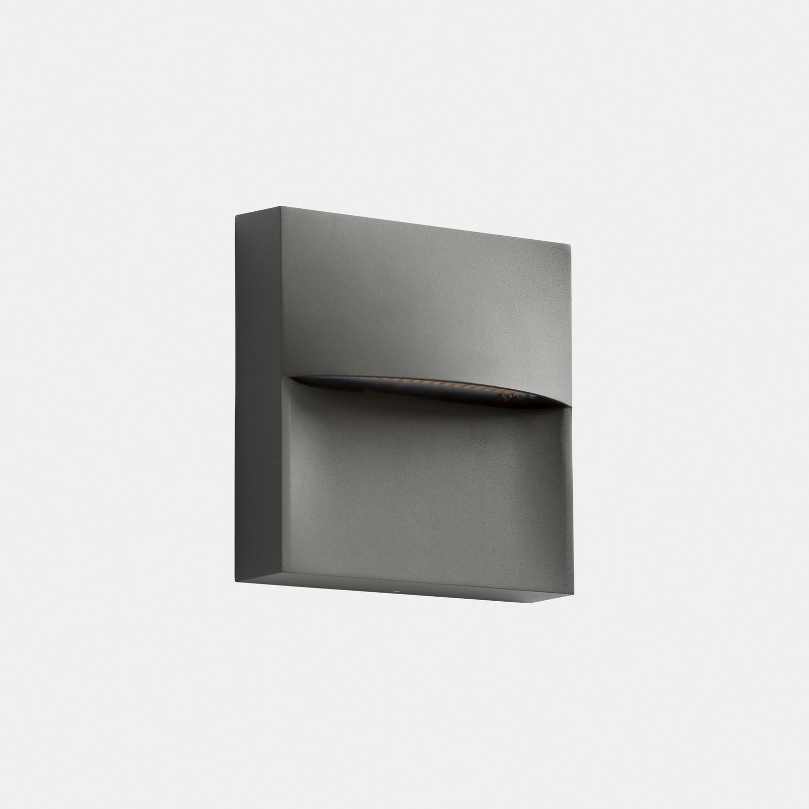 LED-Wandanbauleuchte SAM 3,2W 2700-4000K 269lm anth Konv IP66 140x140x50mm