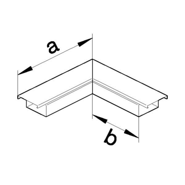 Flachwinkel LF-K UT/OT 45x30mm ST vz si hfr f.Funktionserh