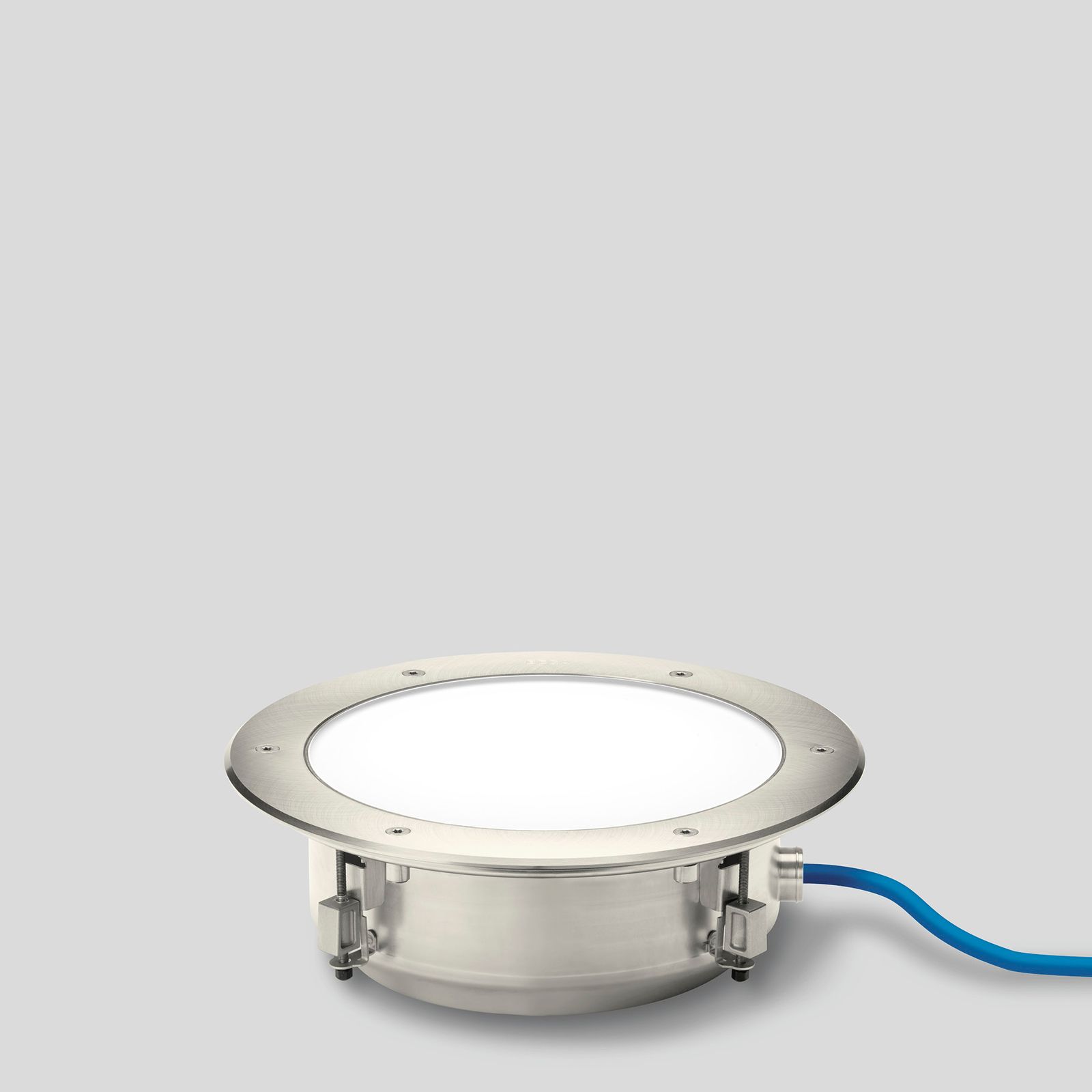 LED-Bodeneinbauleuchte 9,2W 2700K 593lm 1LED 220-240V IP68 elektr.Trafo edst