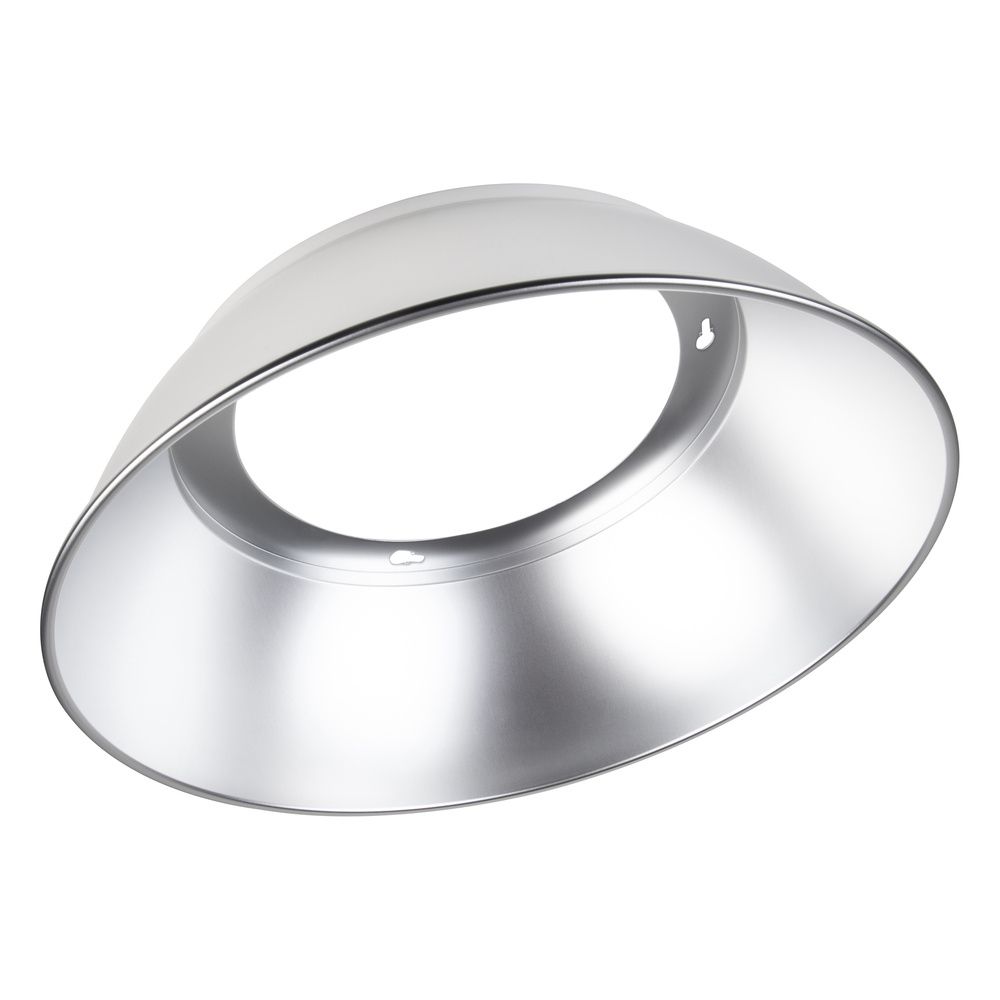 Reflektor 80° si sym direkt glz Alu Ø475x140mm