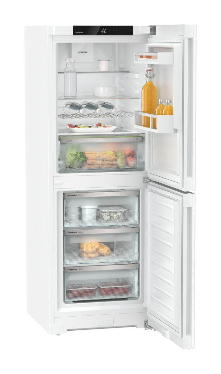 Kühl-/Gefrierkombi Stand D ws 177/103l 191kwh 1655x597x675mm NoFrost