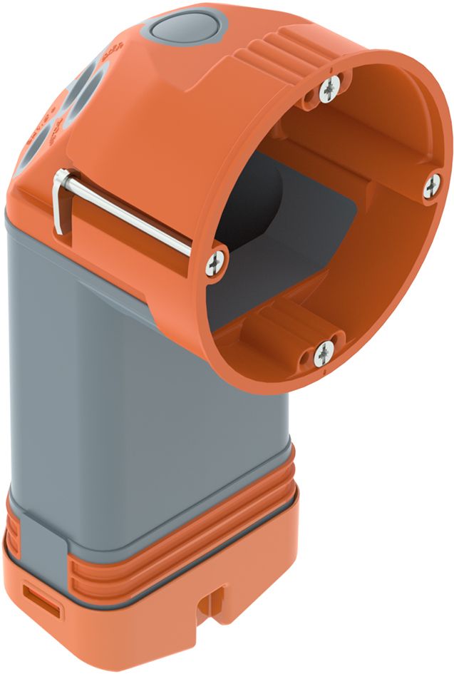 Hohlwanddose luftd Ø68x77mm Kst rnd IP30