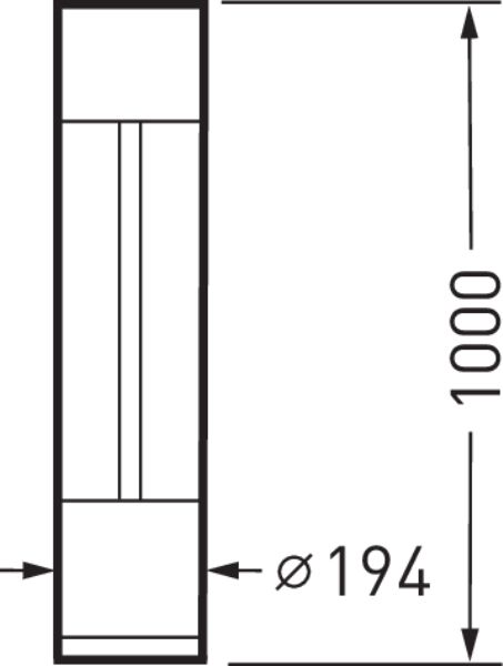 LED-Wegeleuchte 13,5W IP65 3000K 1650lm anth 1LED Alu Kst_tr