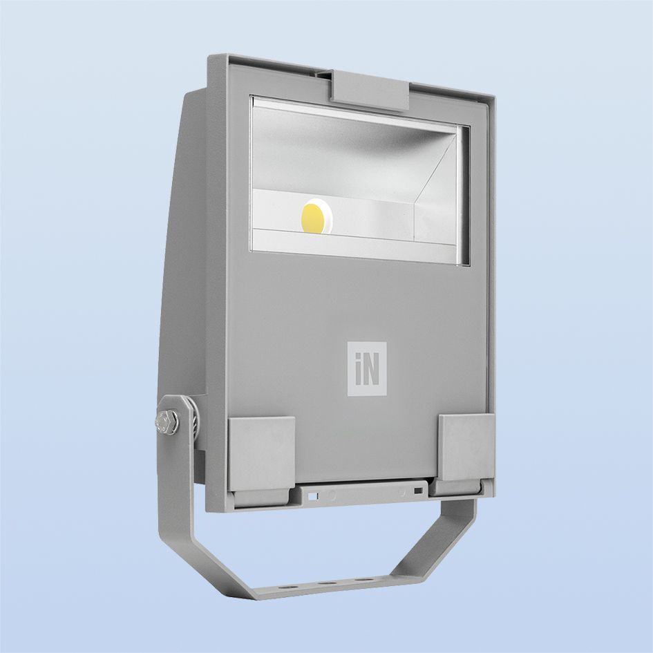 LED-Anbaustrahler 51W GUELL1 4000K 1LED 6505lm Konv Alu IP66 gr mt Direktans