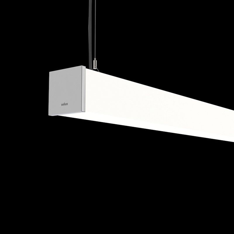 LED-Pendelleuchte 53W 2700-6500K 6460lm si 6LEDs LED nicht austauschbar sym IP20