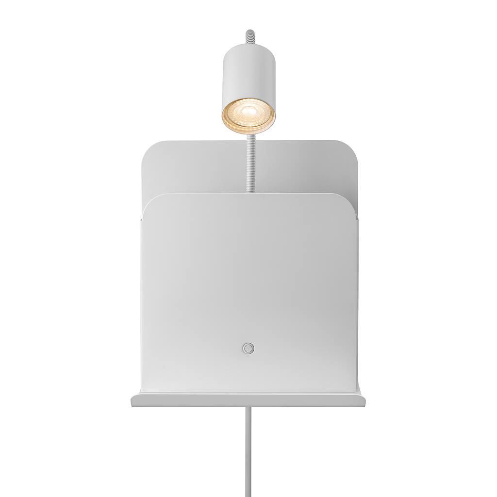 LED-Wandanbauleuchte ROOMI 35W ws IP20 GU10 165x248x282mm