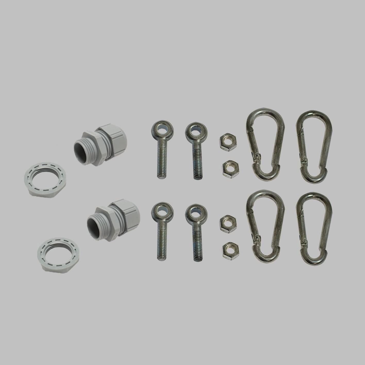 Kettenabhängung gr ST Ø6mm L6mm B30mm H30mm