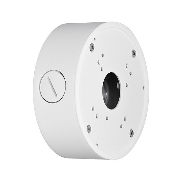 Abzweigdose Ø121x45mm ws Alu Wand/Decke hfr