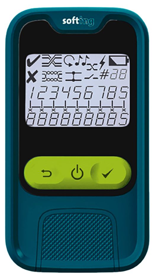 Twisted Pair-Kabeltester LCD/akustisch
