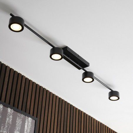 LED-Deckenanbauleuchte Clyde 5W 2700K 350lm sw Konv IP20 1150x85x100mm