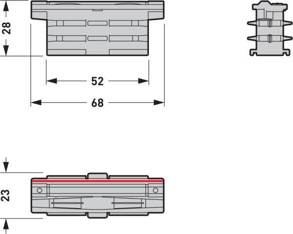 Kupplung/Verbinder ger sw 3p 70mm