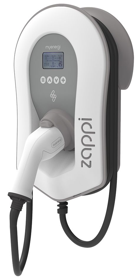 Wallbox 22kVA 3ph 1f 22kW/Ladep IP65 282x439x122mm Wandmont HUB integr