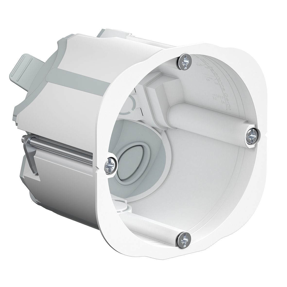 Schallschutzdose HW Ø68x63mm Kst rnd Ger/VerbDose/kast