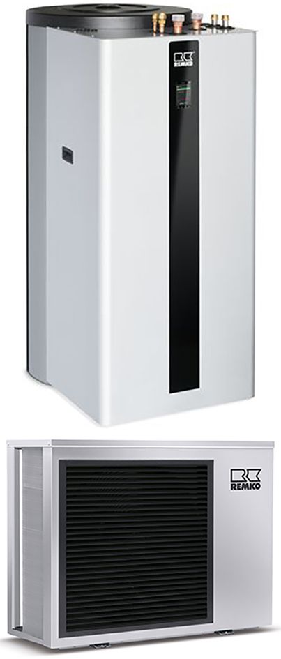 Wärmepumpe L/W Split Serie WKF NEO COMPACT 12-16kW, int.300l Trinkwassersp.