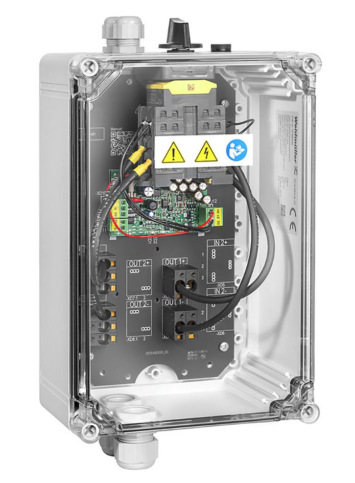 DC-Stringbox 2f 32A 1100V/mess IP65 2p Verschraubung 200x370x135mm
