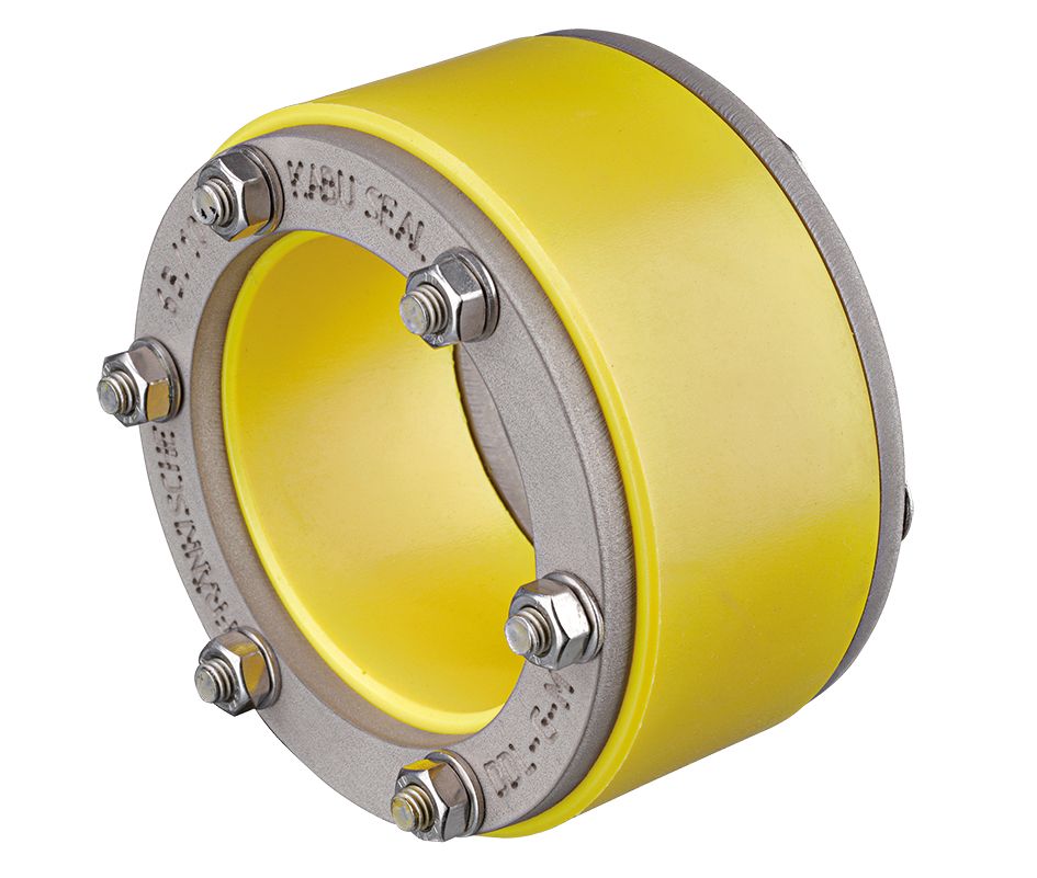 Mauerdurchführung Ø125mm L60mm Ø92/87mm Pressringdichtung Ø90mm