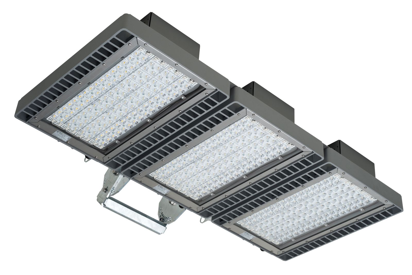 LED-Wandstrahler 1182W AREALO 4000K 1LED 169950lm Alu IP66 gr mt Direktans