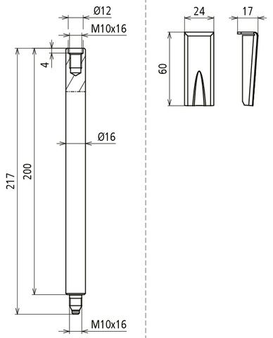 Gewindestangenset V2A unbeh Edelstahl (V2A)