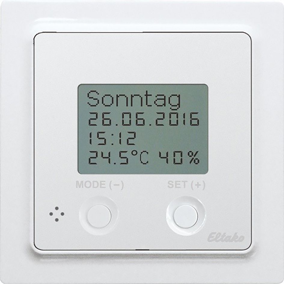 Uhrenthermostat digi IP20 ws