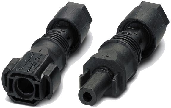 PV-Rundstecker SUNCLIX 2,5-6qmm 50A IP66 Federzugans Zinn ger