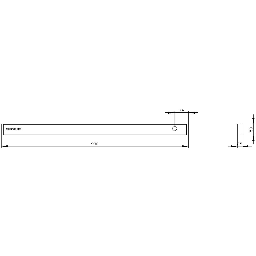 Blende Metall RAL9849 Gerüst