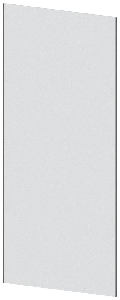Seitenwand ST 0,9mm RAL7035 pulverbesch
