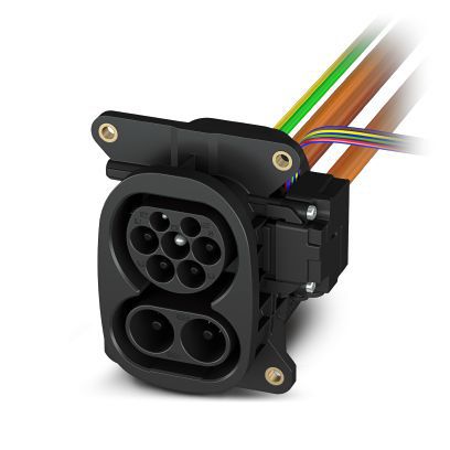 Elektromobilität Ladesteckdose Typ 2 CCS Crimp DC 1000V 200A