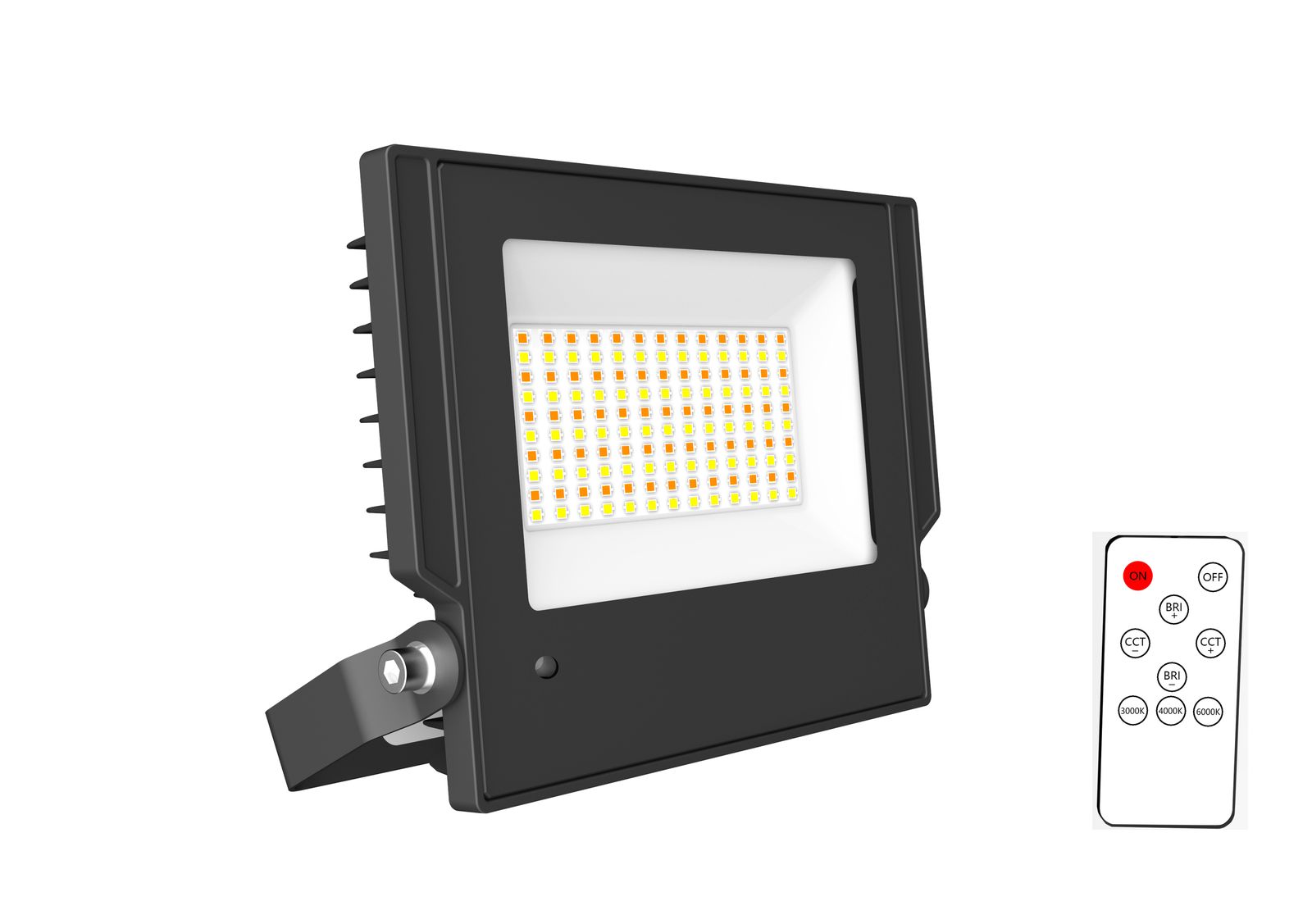 LED-Anbaustrahler 70W MILU 3000-6000K gr 7000lm Konv 1LED Alu IP66 mt Direktans