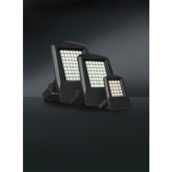 LED-Anbaustrahler 20W MATRIX 4000K 1LED 2710lm Konv Alu IP66 titan mt Direktans