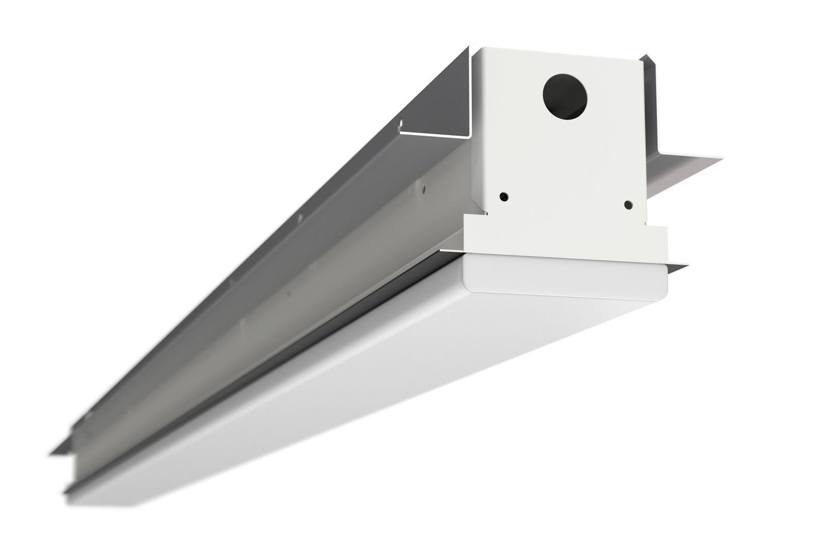 LED-Deckeneinbauleuchte 30W ws Konv IP54 1247x105x95mm