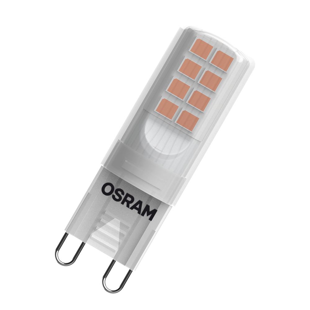 LED-Röhrenlampe G9 2,6W 2700K 290lm E ws mattiert 300° AC Ø15x47mm 220-240V