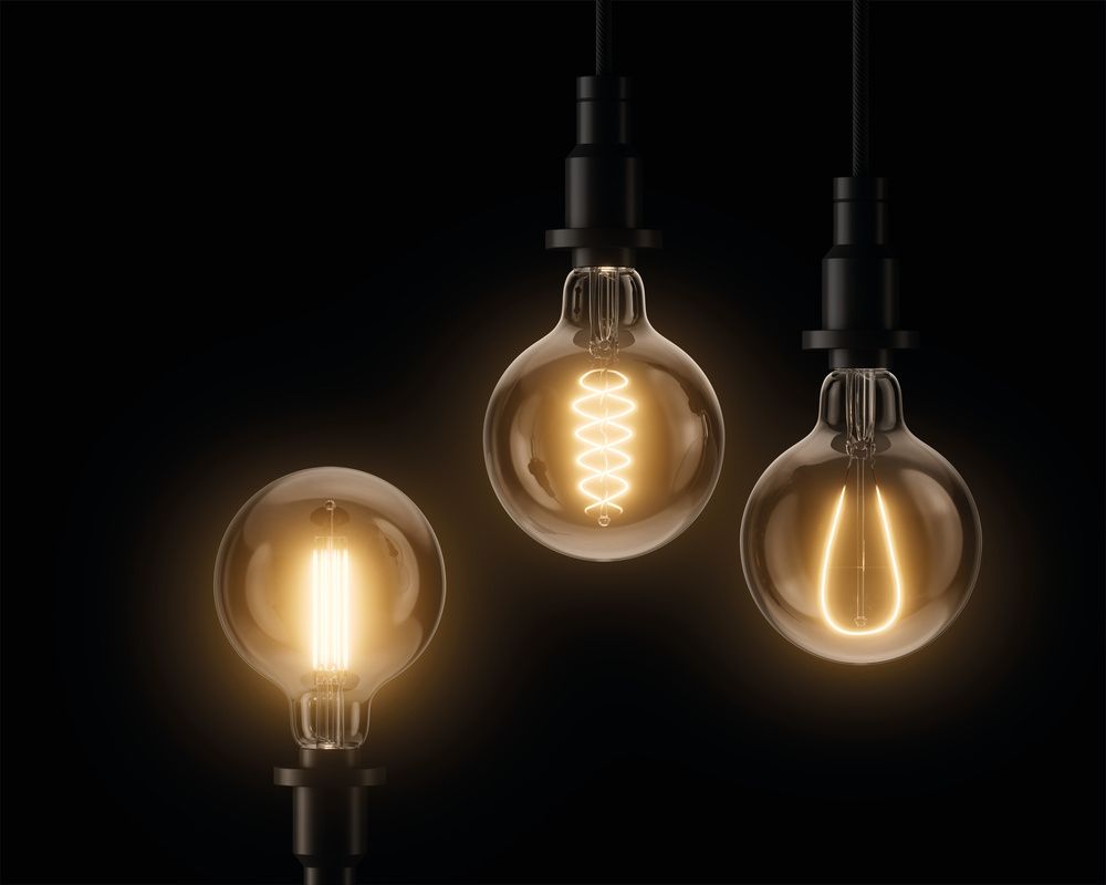LED-Kugellampe FM E27 G95 Vintage 1906 7,8W 1800K Filamentlampe ws 360lm kl AC