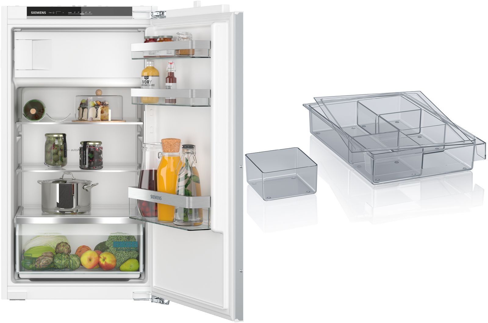 Kühlschrank EB E KI32LVFE0+KS10Z010 fest 132/15l N1025mm integr 145kwh ws B541mm