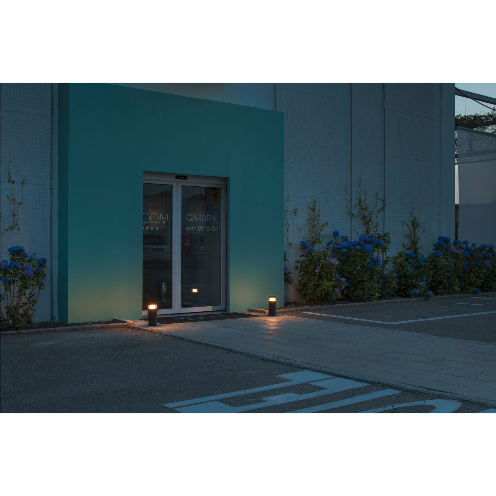LED-Anbaustrahler 19W 2700-3000K 950lm Konv Dimmung DALI 1LED Alu IP65 anth mt