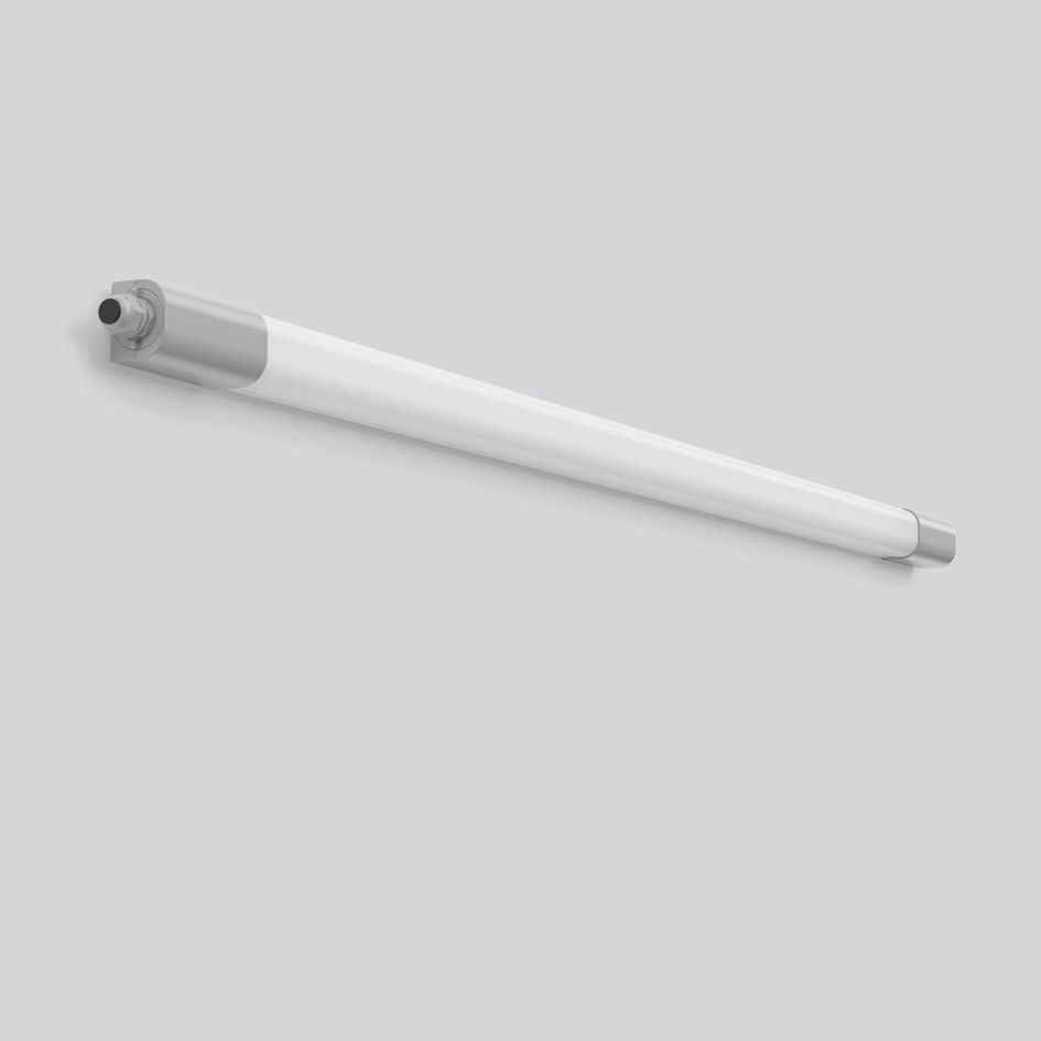 LED-Feuchtraumleuchte Planox ECO 36W gr 4000K 4950lm Dimmung DALI IP66