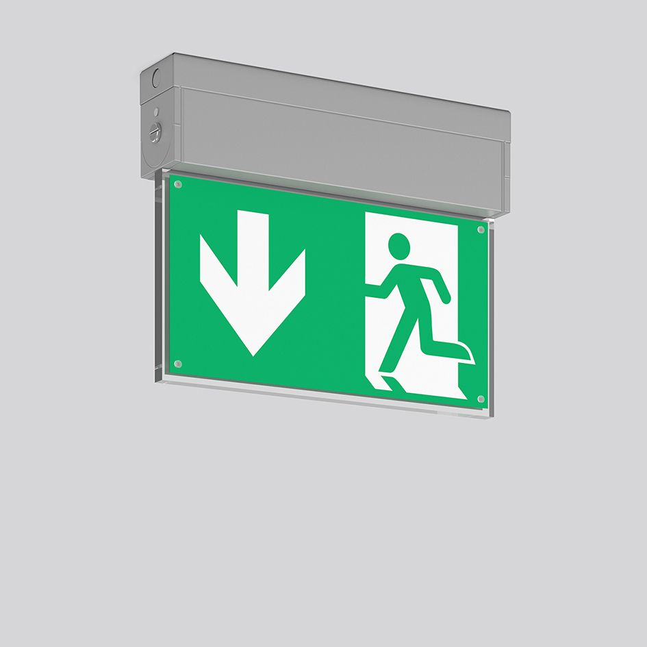 LED-Sicherheitsleuchte GSUN-S 2,5W 4000K IP30 1LED Wandanbau/Deckenanbau 24m