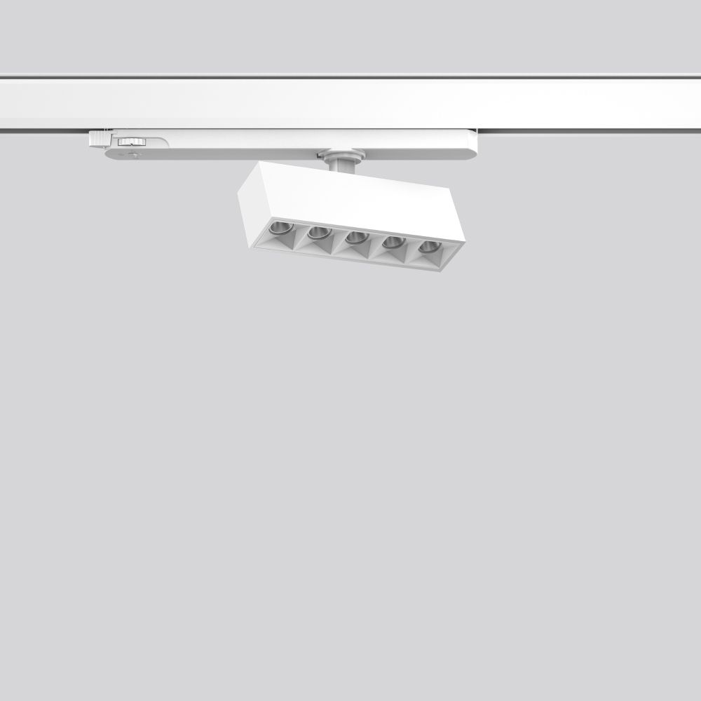 LED-Schienenstrahler 14W BeamLine Slim 4000K Dimmung DALI 1LED 1050lm Alu IP20