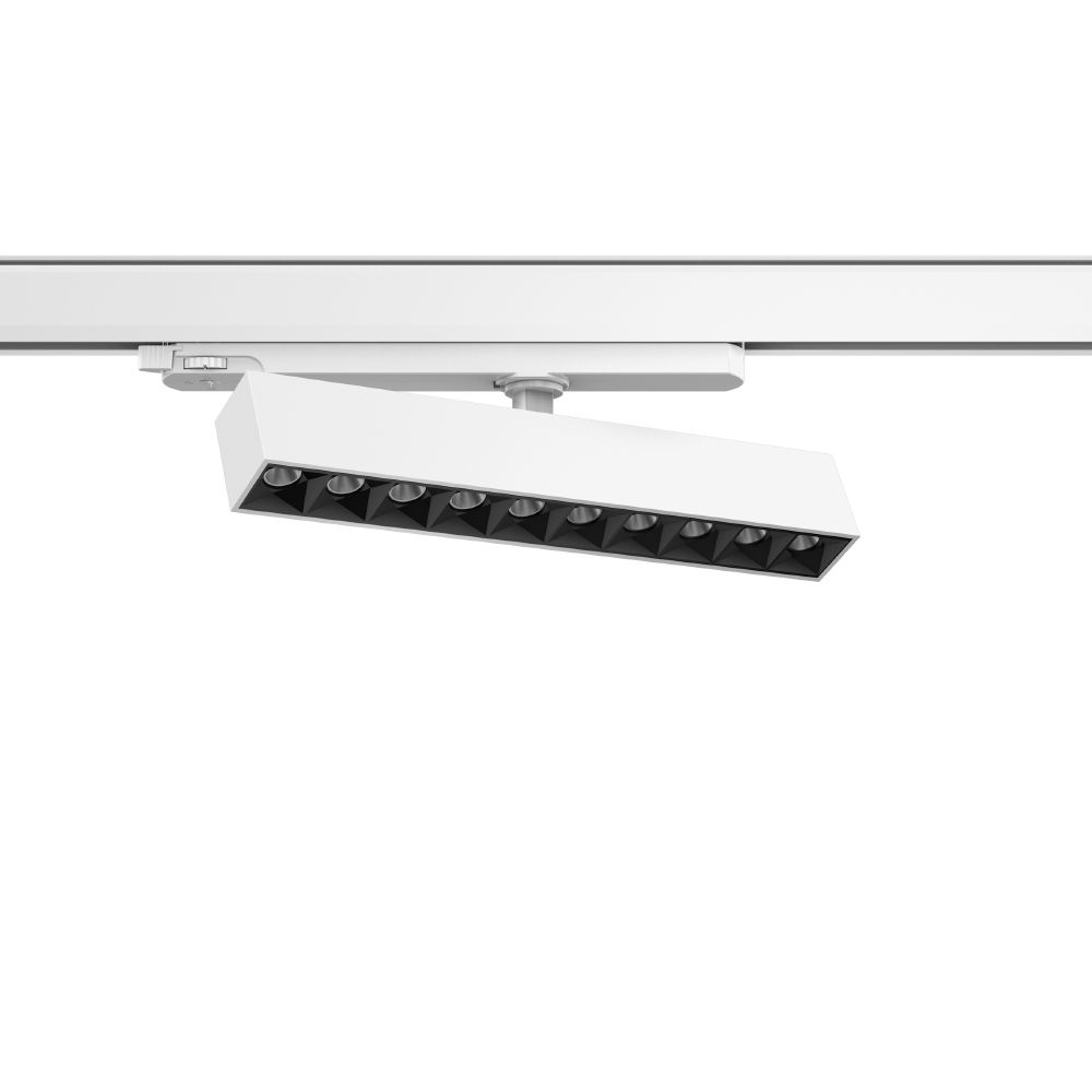 LED-Schienenstrahler 25W BeamLine Slim 3000K Dimmung DALI 2LEDs 2050lm Alu IP20