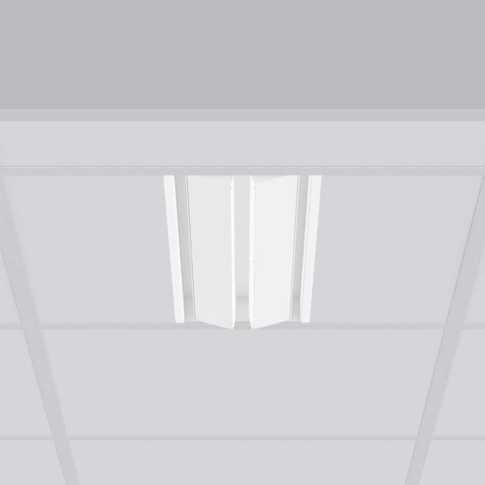 LED-Einbaustrahler 2x35-6 TX-Move 4000K 8750lm EVG Dimmung DALI 2LEDs Alu IP20