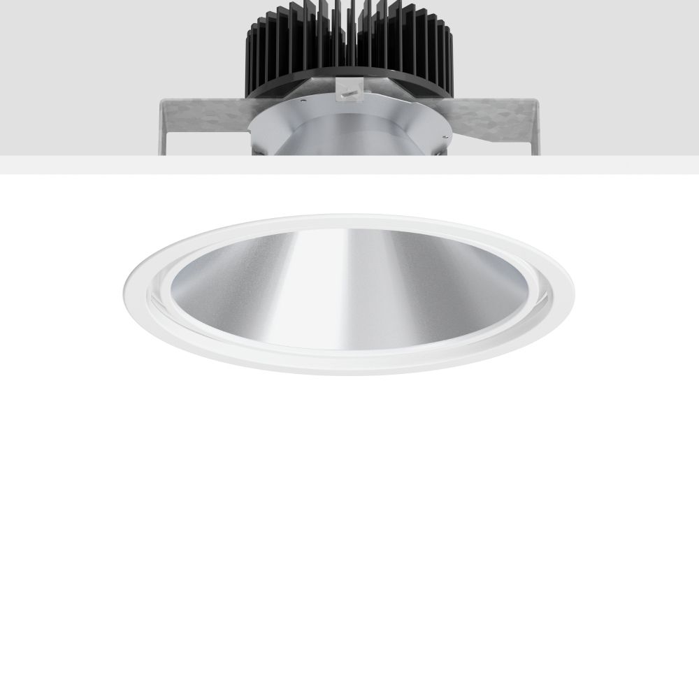 LED-Einbaustrahler 39W Pascala EVO 4000K 4900lm 1LED Alu IP20 ws mt RF:matt
